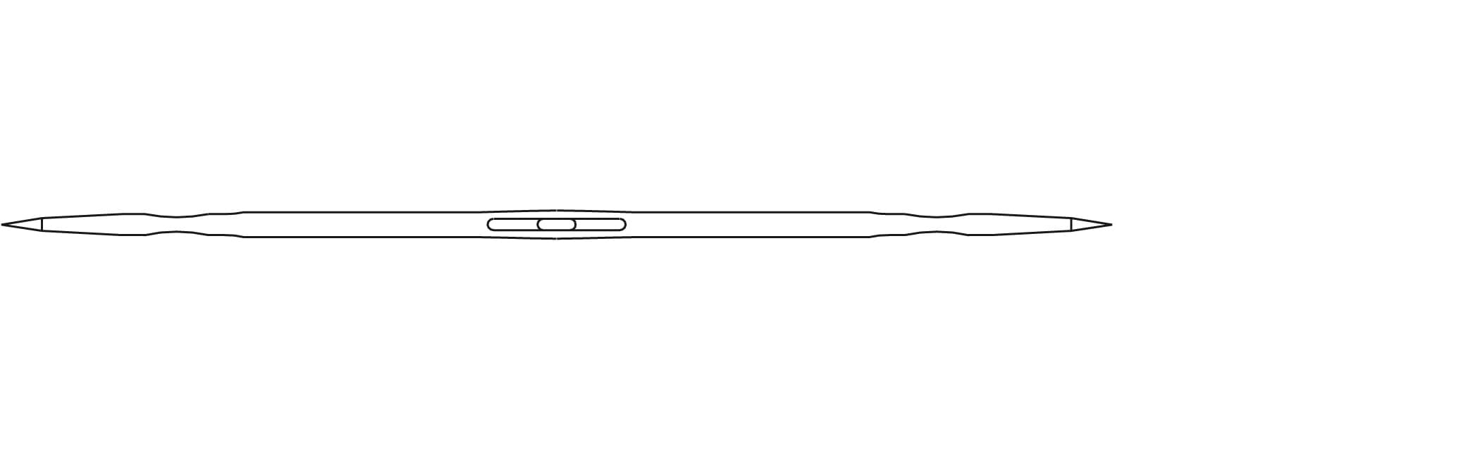 Needle — side view