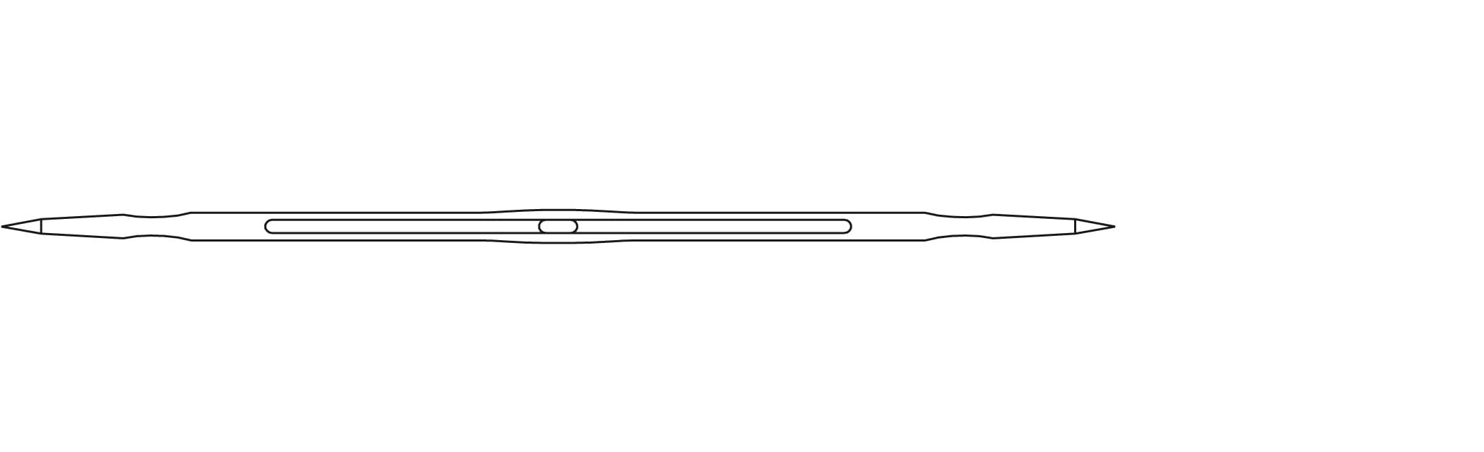 Needle — side view