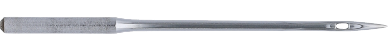 Needle — rear view