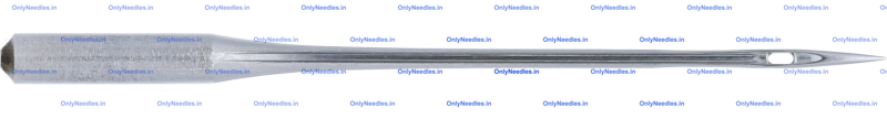 Needle — rear view