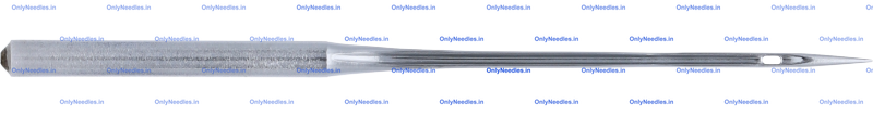 Needle — rear view