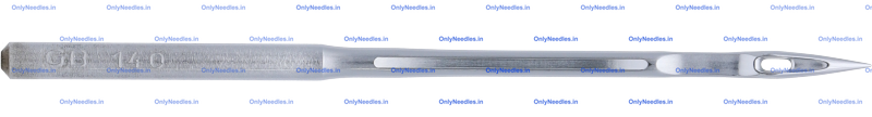 Needle — front view