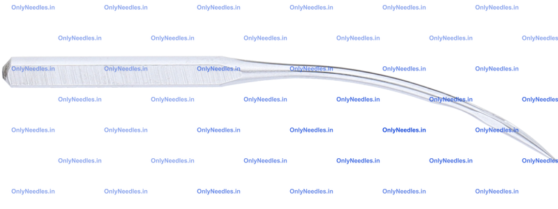 Needle — front view