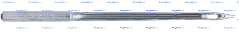 Needle — rear view