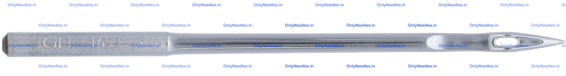 Needle — front view
