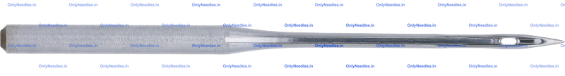 Needle — rear view