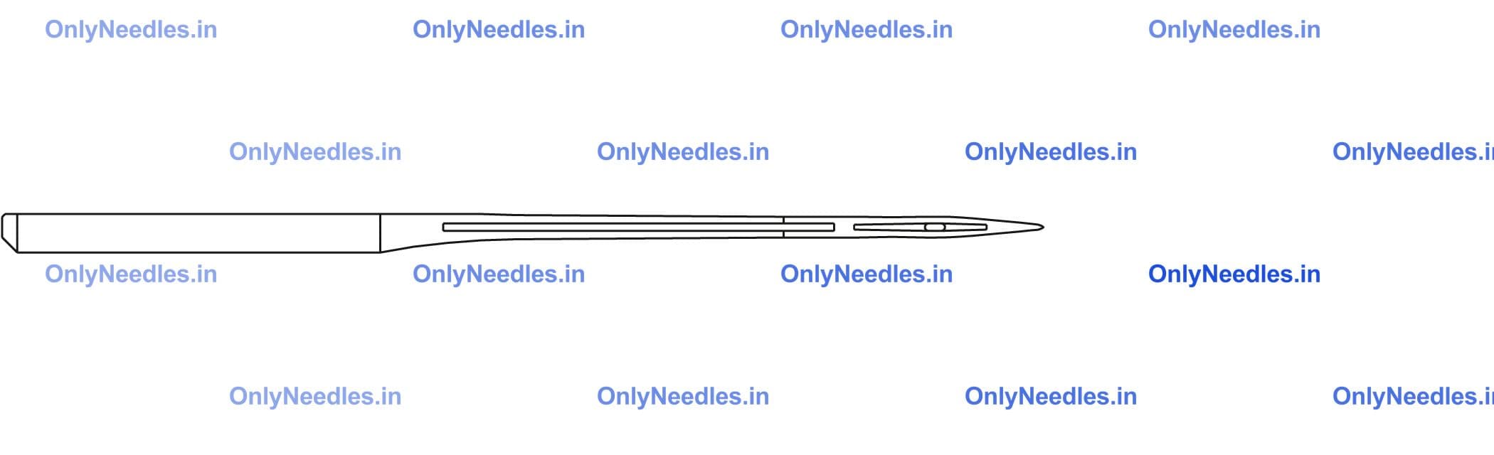 Needle — front view
