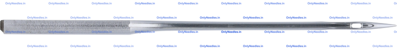 Needle — rear view