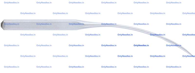 Needle — front view