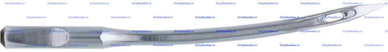 Needle — rear view