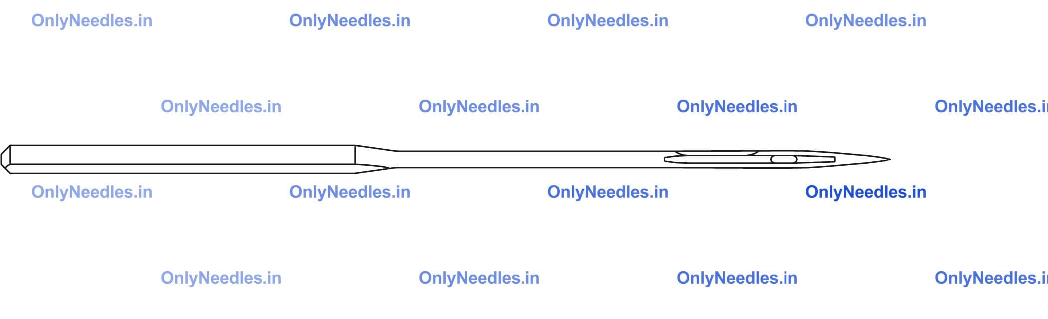 Needle — side view