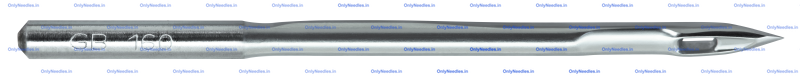 Needle — rear view