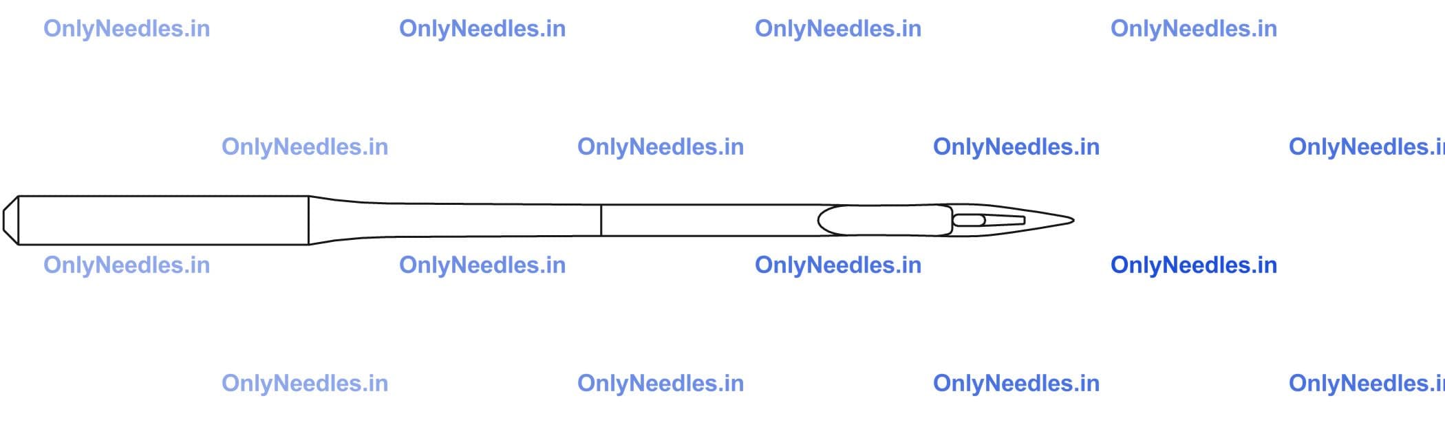 Needle — side view