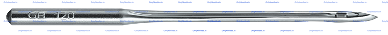 Needle — rear view