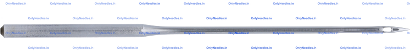Needle — rear view