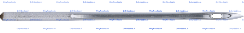 Needle — rear view