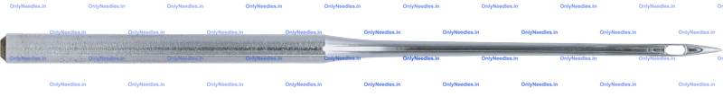 Needle — rear view