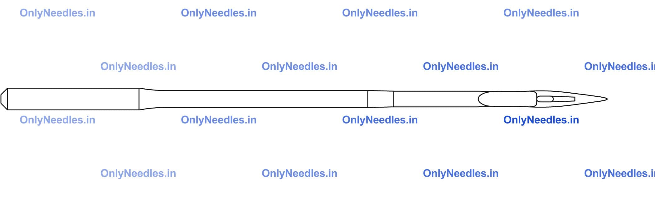 Needle — side view
