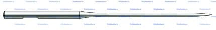 Needle — front view