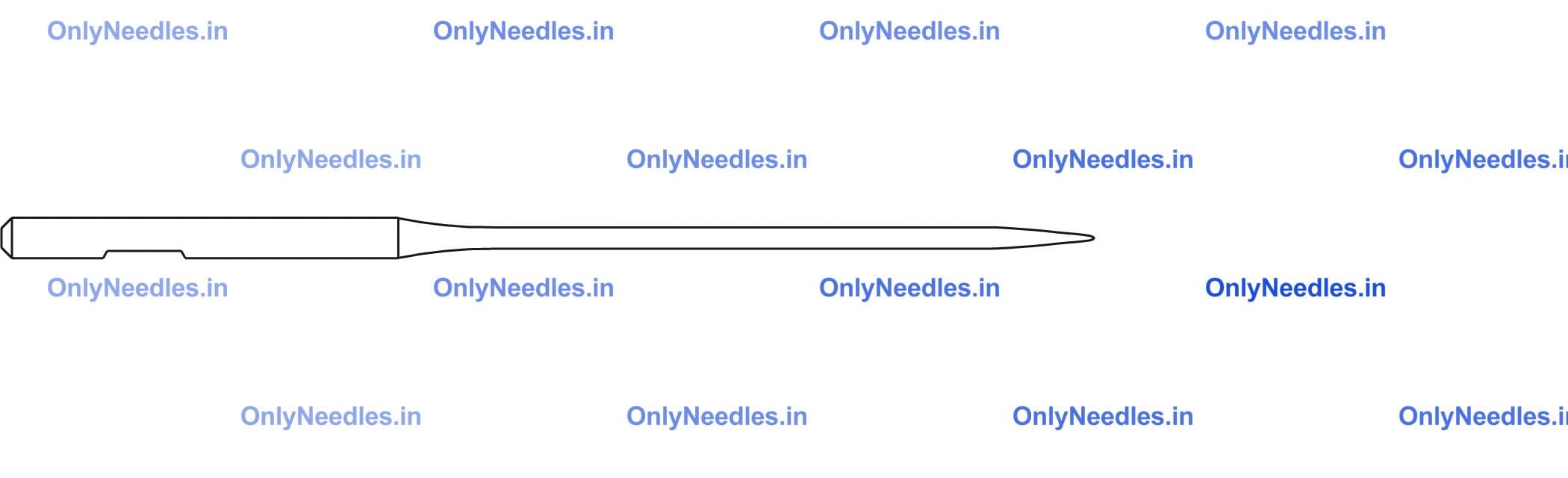 Needle — side view