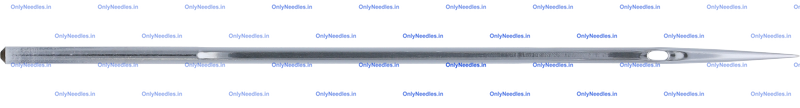 Needle — rear view