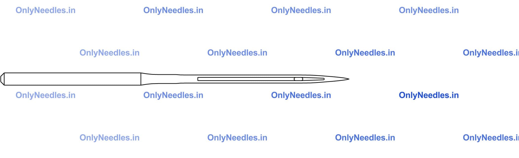 Needle — front view