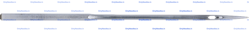 Needle — rear view