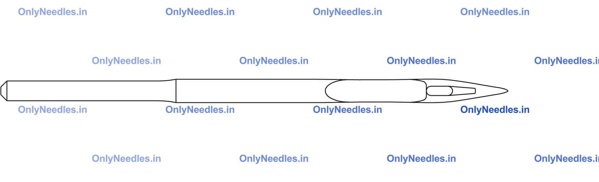 Needle — front view