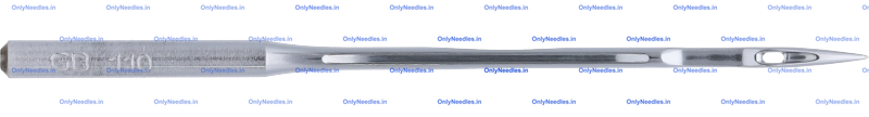 Needle — front view