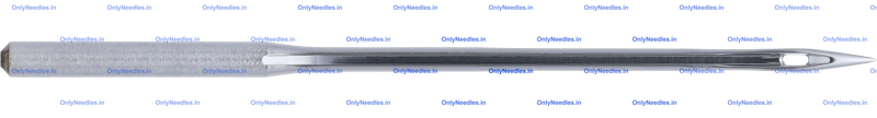 Needle — rear view