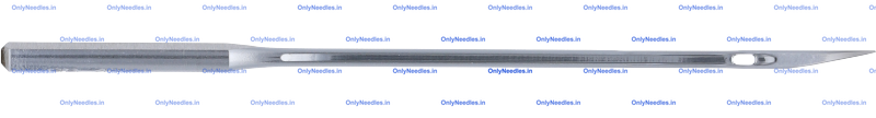 Needle — rear view