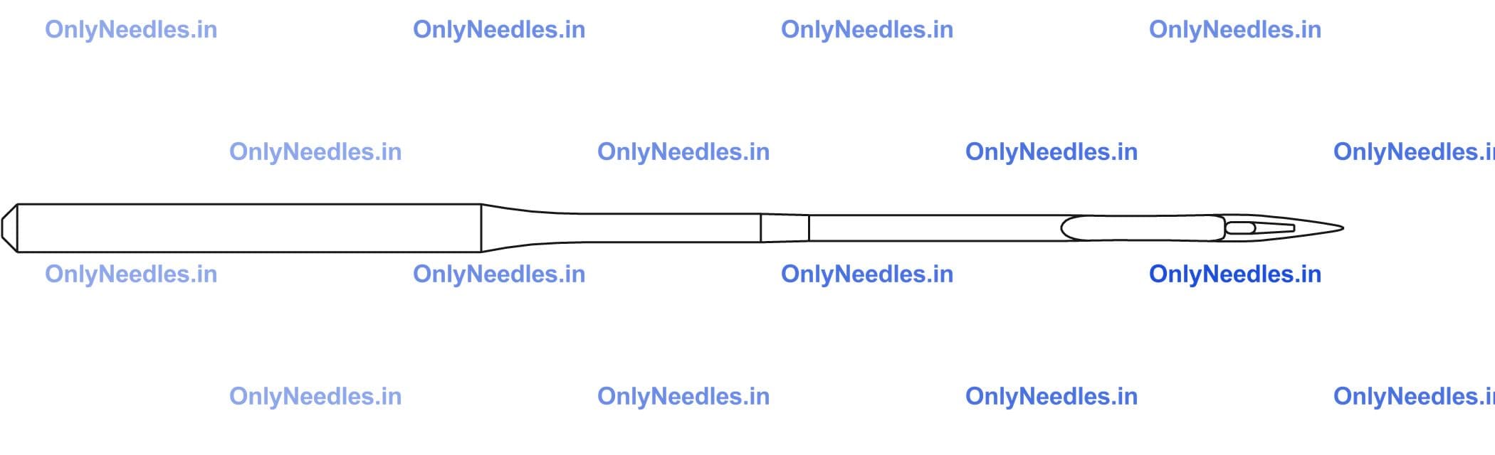 Needle — front view