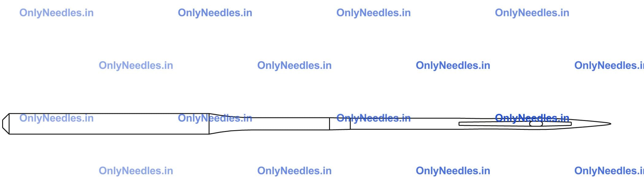 Needle — side view
