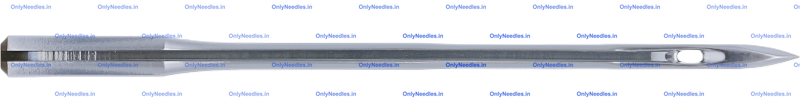 Needle — rear view