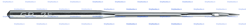 Needle — front view