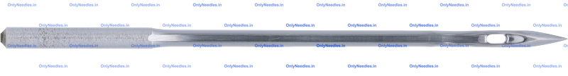 Needle — rear view