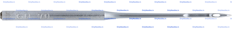Needle — front view