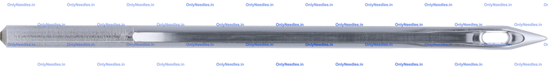 Needle — rear view