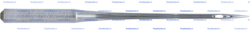 Needle — rear view
