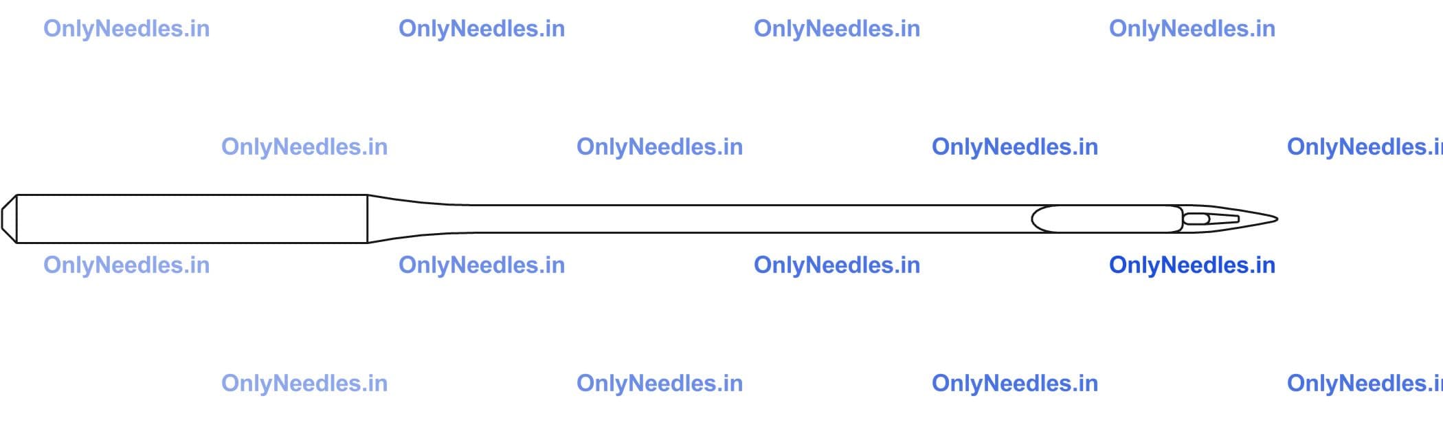 Needle — side view