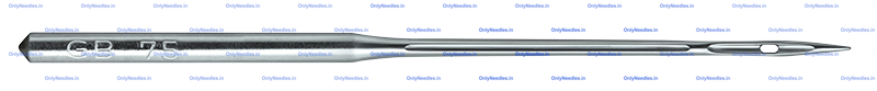 Needle — front view