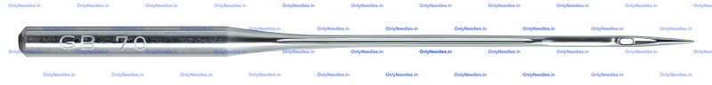 Needle — front view