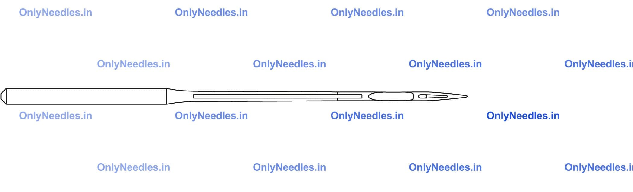 Needle — side view