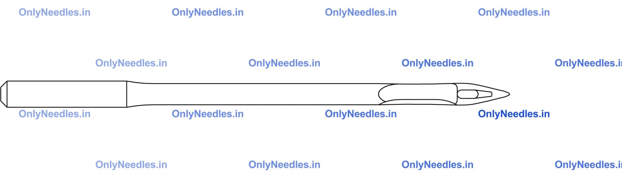 Needle — side view