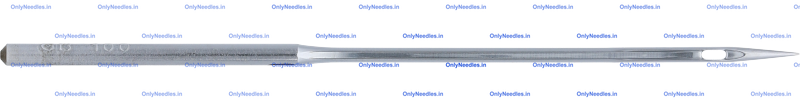 Needle — rear view