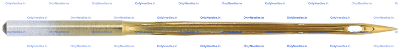 Needle — rear view