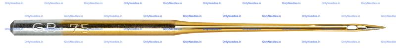 Needle — rear view