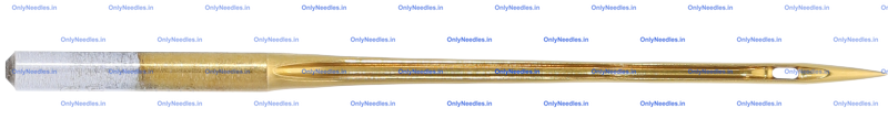 Needle — rear view