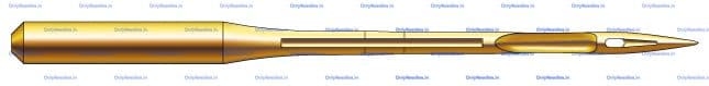 Needle — side view