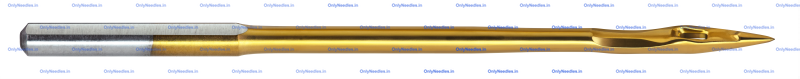 Needle — rear view